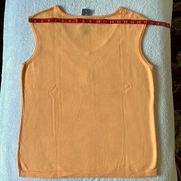 Orange Beaded Knit Top - Picture 7 of 10